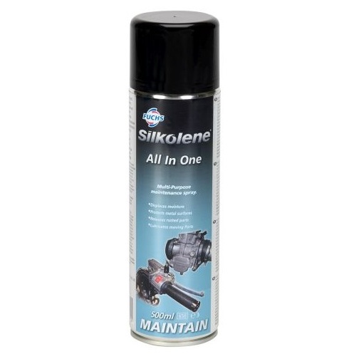 Spray Agent Anticoroziune Moto Silkolene ALL IN ONE 0,5L